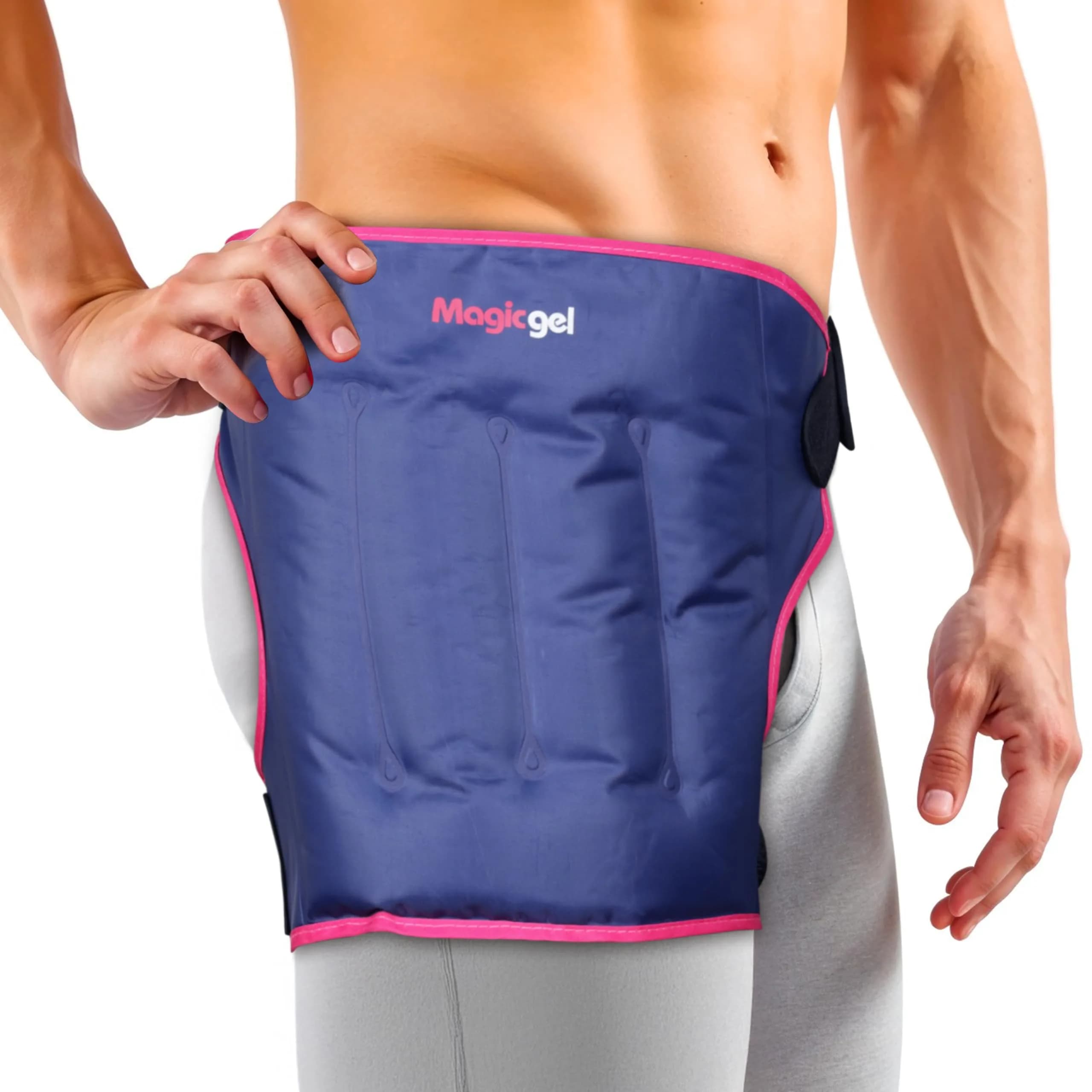 Magic Gel Extra Large Hip Ice Pack Wrap | Reusable Cold Pack for Hip Bursitis & Surgery Relief — Extra Large Hip Ice Pack