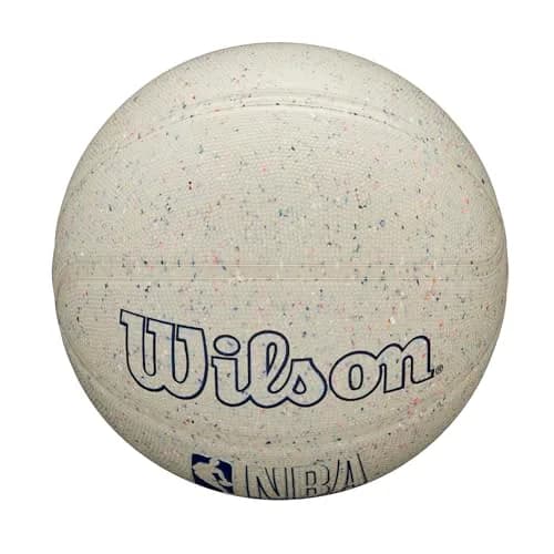 WILSON NBA DRV Pro Outdoor Basketball - Beige/Speckled, Size 7 - 29.5" | Eco-friendly Tackskin Cover thumbnail 5