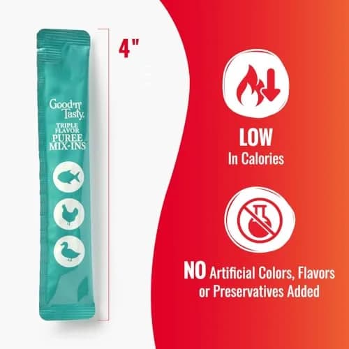 Good ‘N’ Tasty Puree Mix-Ins Dog Food Topper 3.95 Fl Oz | Flavorful, Hydrating & Easy to Serve thumbnail 3