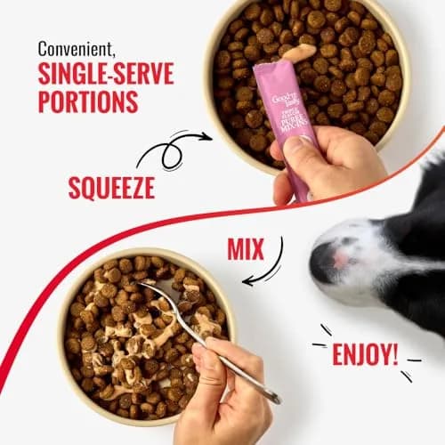 Good ‘N’ Tasty Puree Mix-Ins Dog Food Topper 3.95 Fl Oz | Flavorful, Hydrating & Easy to Serve thumbnail 5