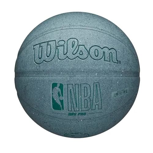 WILSON NBA DRV Pro Outdoor Basketball - Mint Green, Size 7 | Sustainable Tackskin Cover for Outdoor Courts thumbnail 7