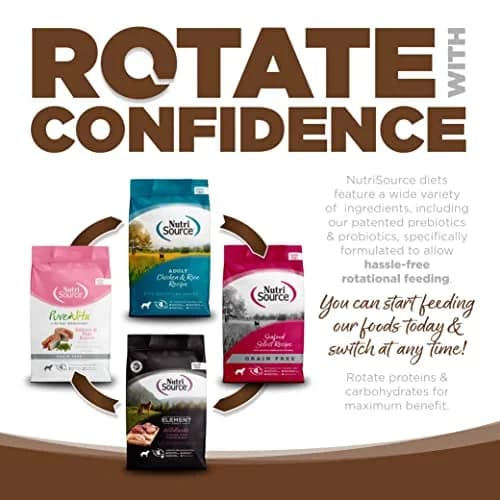 NutriSource Pure Vita Dry Dog Food Chicken & Brown Rice 12LB | Limited Ingredient Diet for All Life Stages thumbnail 5