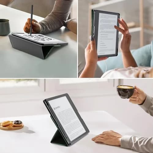 CoBak Emerald PU Leather Case for Tablet Reader 10.2" (2022/2024) with Pen Holder | Auto Sleep Wake thumbnail 7
