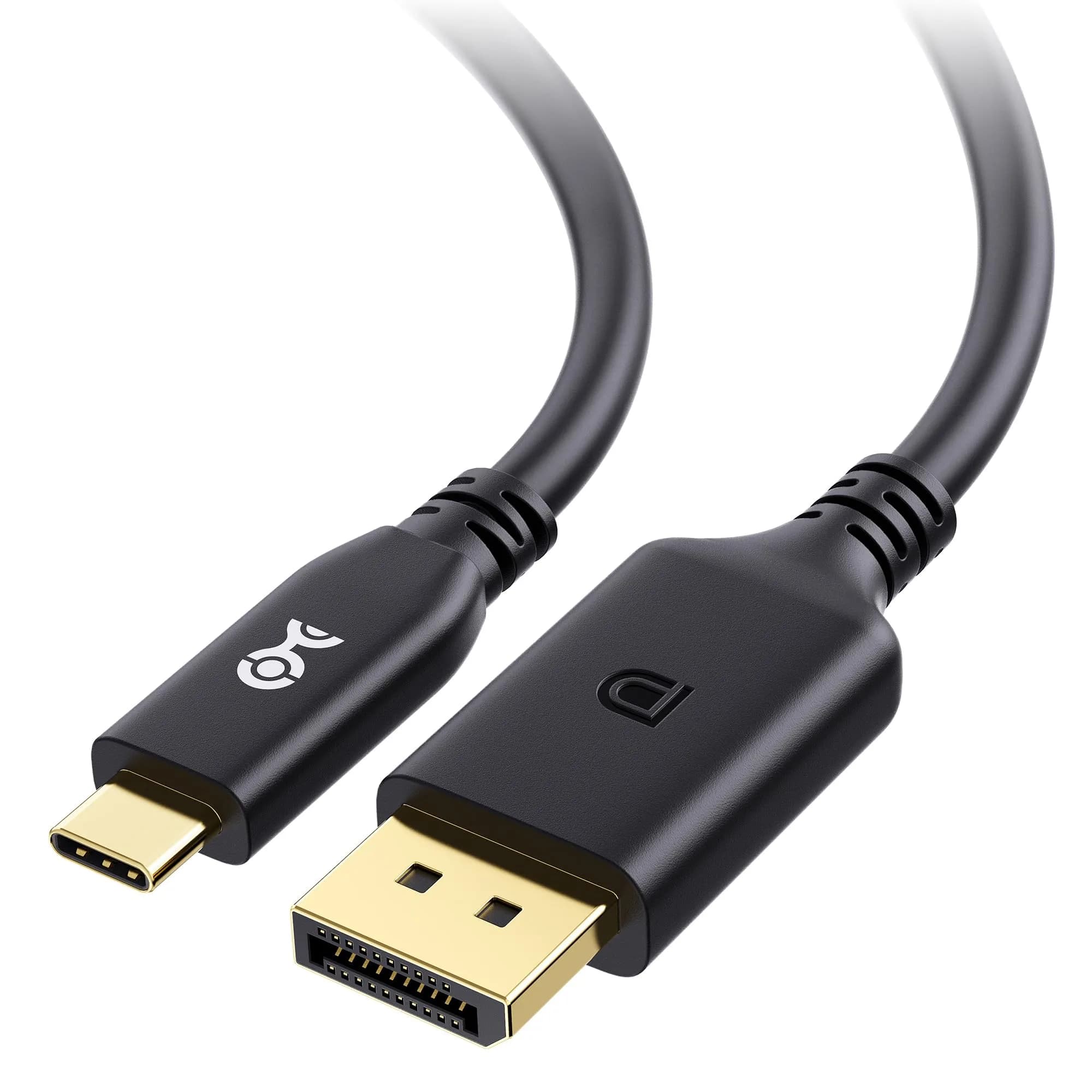 Cable Matters USB C to DisplayPort 2.1 Cable 6.6ft | 8K@120Hz, VESA Certified, Thunderbolt 4 Compatible — 6.6 ft