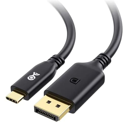 Cable Matters USB C to DisplayPort 2.1 Cable 6.6ft | 8K@120Hz, VESA Certified, Thunderbolt 4 Compatible thumbnail 1