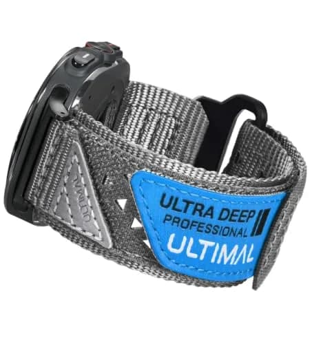 ULTIMAL Nylon Band Compatible with Samsung Galaxy Watch Ultra 2/1 47mm | Breathable, Adjustable, Waterproof Nylon Strap for Men & Women thumbnail 1
