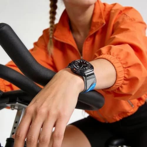 ULTIMAL Nylon Band Compatible with Samsung Galaxy Watch Ultra 2/1 47mm | Breathable, Adjustable, Waterproof Nylon Strap for Men & Women thumbnail 4