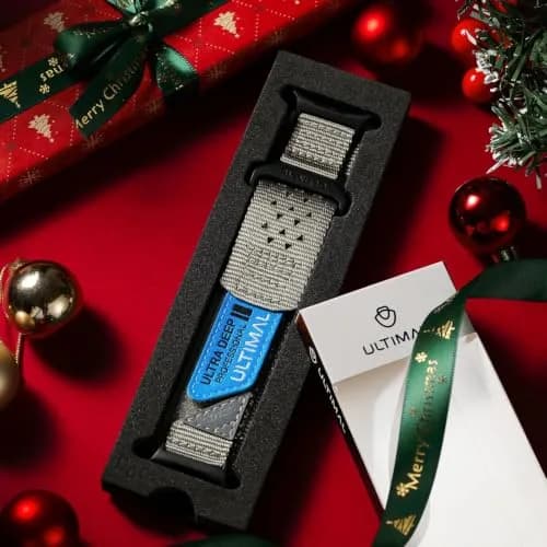 ULTIMAL Nylon Band Compatible with Samsung Galaxy Watch Ultra 2/1 47mm | Breathable, Adjustable, Waterproof Nylon Strap for Men & Women thumbnail 8