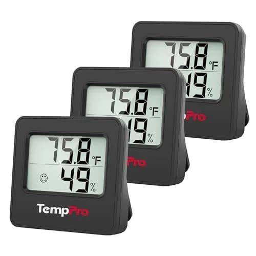 TempPro TempAir 3 Pack Indoor Thermometer & Hygrometer | Accurate Digital Room Monitor for Home thumbnail 8
