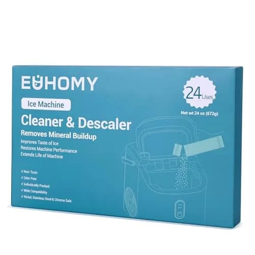 EUHOMY Ice Maker Cleaner & Descaler Powder 24 Uses | Organic Citric Acid for All Brands thumbnail 8
