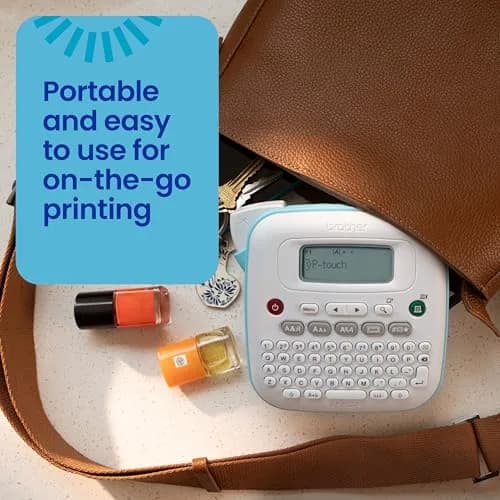 Brother P-Touch PT-N20 Label Maker | 12mm Wide Labels, QWERTY Keyboard, 220V Compatible thumbnail 3