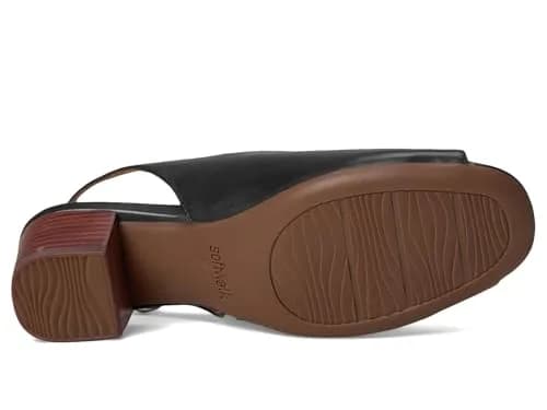 SoftWalk Lakewood Sandal Navy 12 Medium | Leather Dressy Heel with Adjustable Buckle thumbnail 5