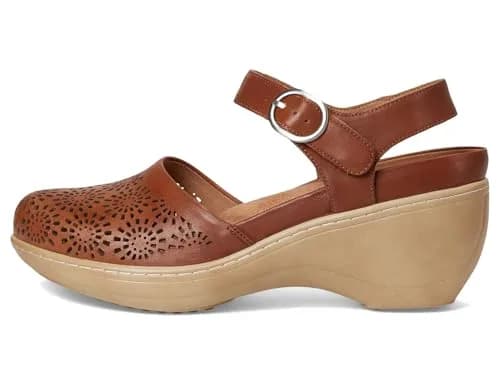 SoftWalk Womens Mabelle Perf Luggage 10 Narrow | Leather Casual Shoes for Women thumbnail 4