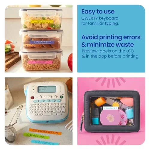 Brother P-Touch PT-N25BT Bluetooth Label Maker with Design&Print2 App | Prints 12mm Btag Tapes thumbnail 5