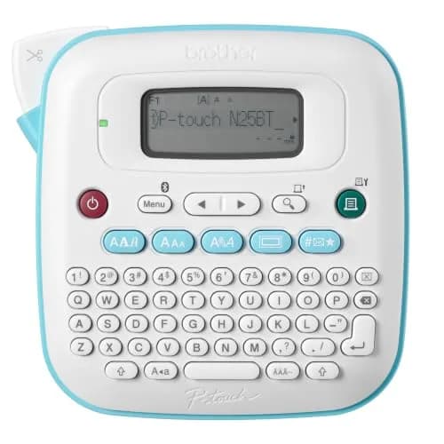 Brother P-Touch PT-N25BT Bluetooth Label Maker with Design&Print2 App | Prints 12mm Btag Tapes thumbnail 1