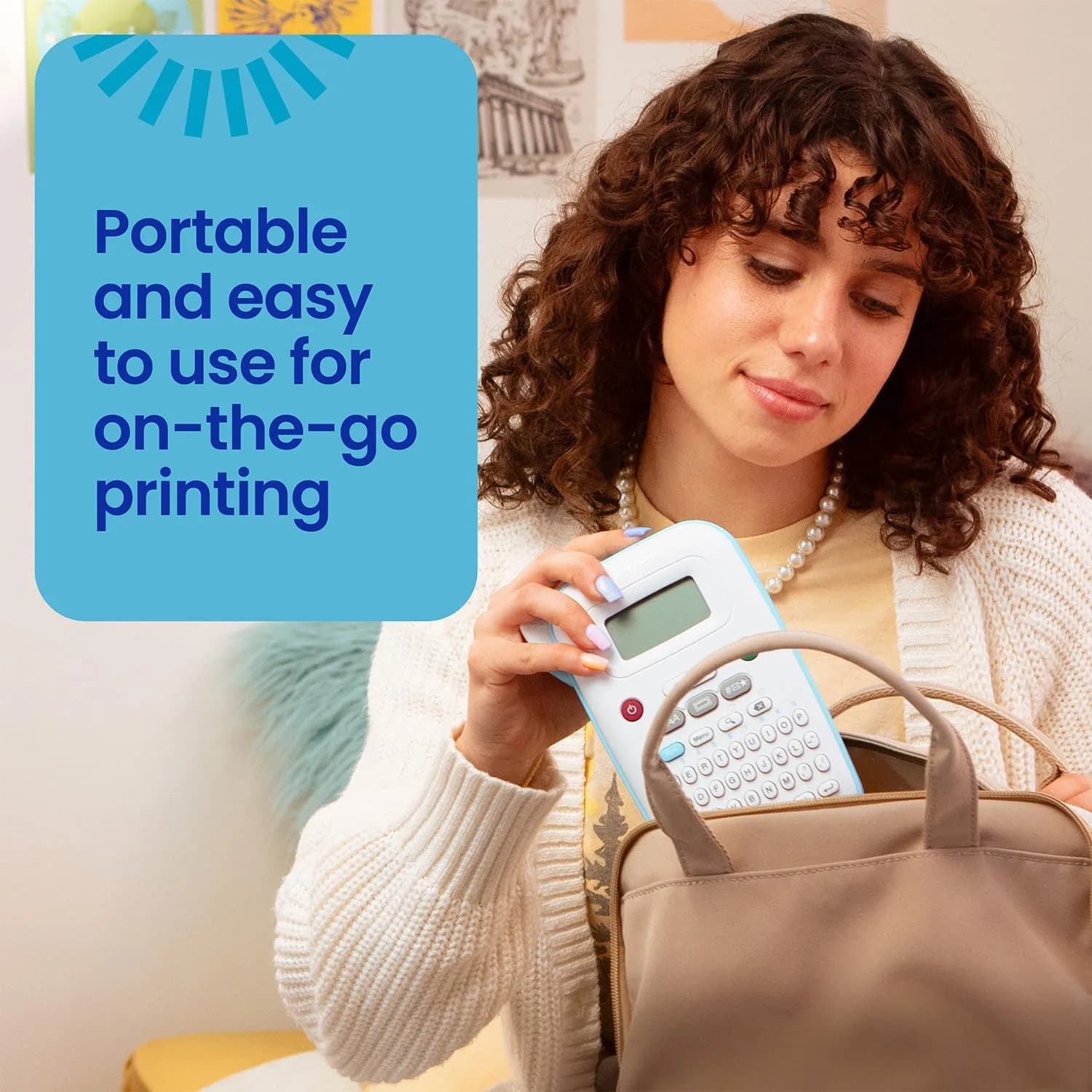 Brother PT-N20 Standard Label Maker | Portable & Handheld P-Touch Printer - view 4