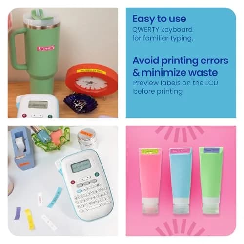 Brother P-Touch PT-N10 Personal Label Maker | Prints 12mm Wide Color Tapes thumbnail 6
