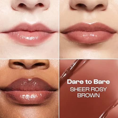 ALLEYOOP Lip Goals Glossy Balm 3-Piece Set | Hydrating, Sheer Plumping Shine for Women thumbnail 6