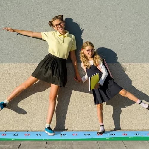 Nuanchu Kids Number Line Mats 0-60 | 6.7m (21.98 ft) x 30.5cm (12 Inch) Educational Learning Tools thumbnail 7