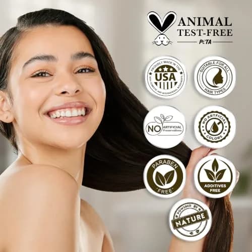 GuruNanda Rosemary Mint Hair Growth Oil 60ml (2 Fl Oz) | Stimulates Scalp for Stronger, Shinier Hair thumbnail 6