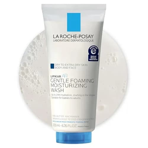 La Roche-Posay AP+ Gentle Moisturizing Body Wash for Dry Skin 200ml (6.76 Fl Oz) | Dermatologist Tested for Sensitive Skin thumbnail 1