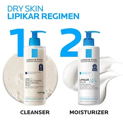 La Roche-Posay AP+ Gentle Moisturizing Body Wash for Dry Skin 200ml (6.76 Fl Oz) | Dermatologist Tested for Sensitive Skin thumbnail 9