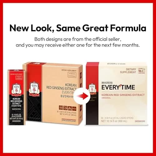 JUNG KWAN JANG Korean Red Ginseng Extract 30 Sticks | 3,000mg, Energy & Focus Support, Vegan, Portable thumbnail 2
