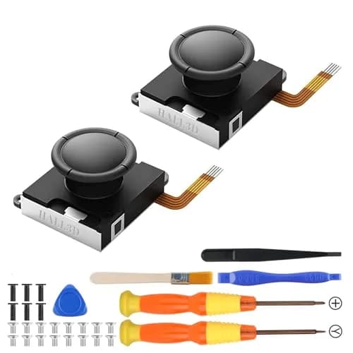 BRONAL TMR Hall Effect Joystick Replacement for Switch JoyCon [2 Pack] | Precision Anti-Drift for Switch/OLED/Lite thumbnail 1