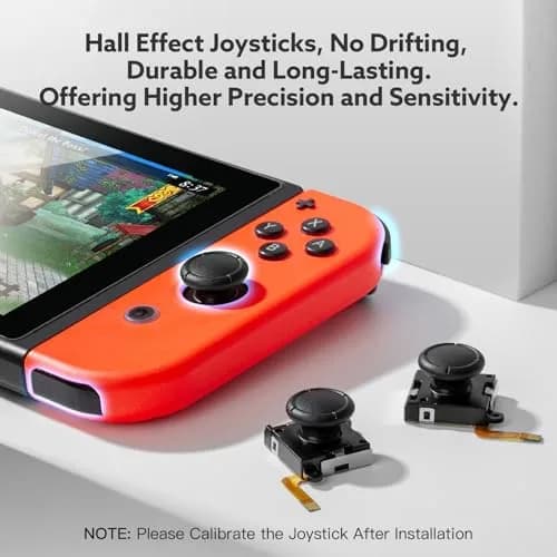 BRONAL TMR Hall Effect Joystick Replacement for Switch JoyCon [2 Pack] | Precision Anti-Drift for Switch/OLED/Lite thumbnail 3