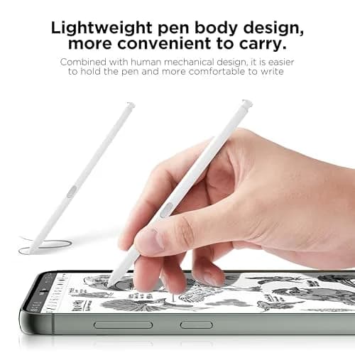TNRV Galaxy S23/S24/S25 Ultra Stylus Pen Replacement, 4096 Pressure Level, White thumbnail 5
