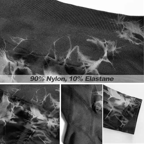 JGS1996 Tie Dye Scrunch Butt Leggings for Women High Waist Tummy Control | Booty Sculpting Workout Tight (70-120 chars) thumbnail 7