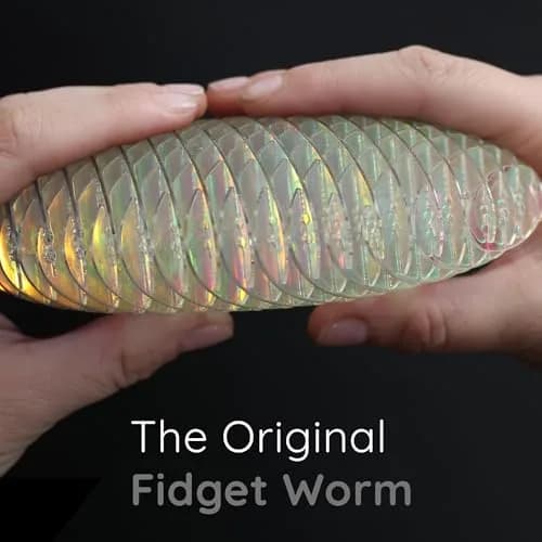 morf Worm 3D Sensory Figgy Fidget Toy, Large, 13.3 cm (5.24 inches) | Bend, Stretch & Wiggle for Focus thumbnail 4