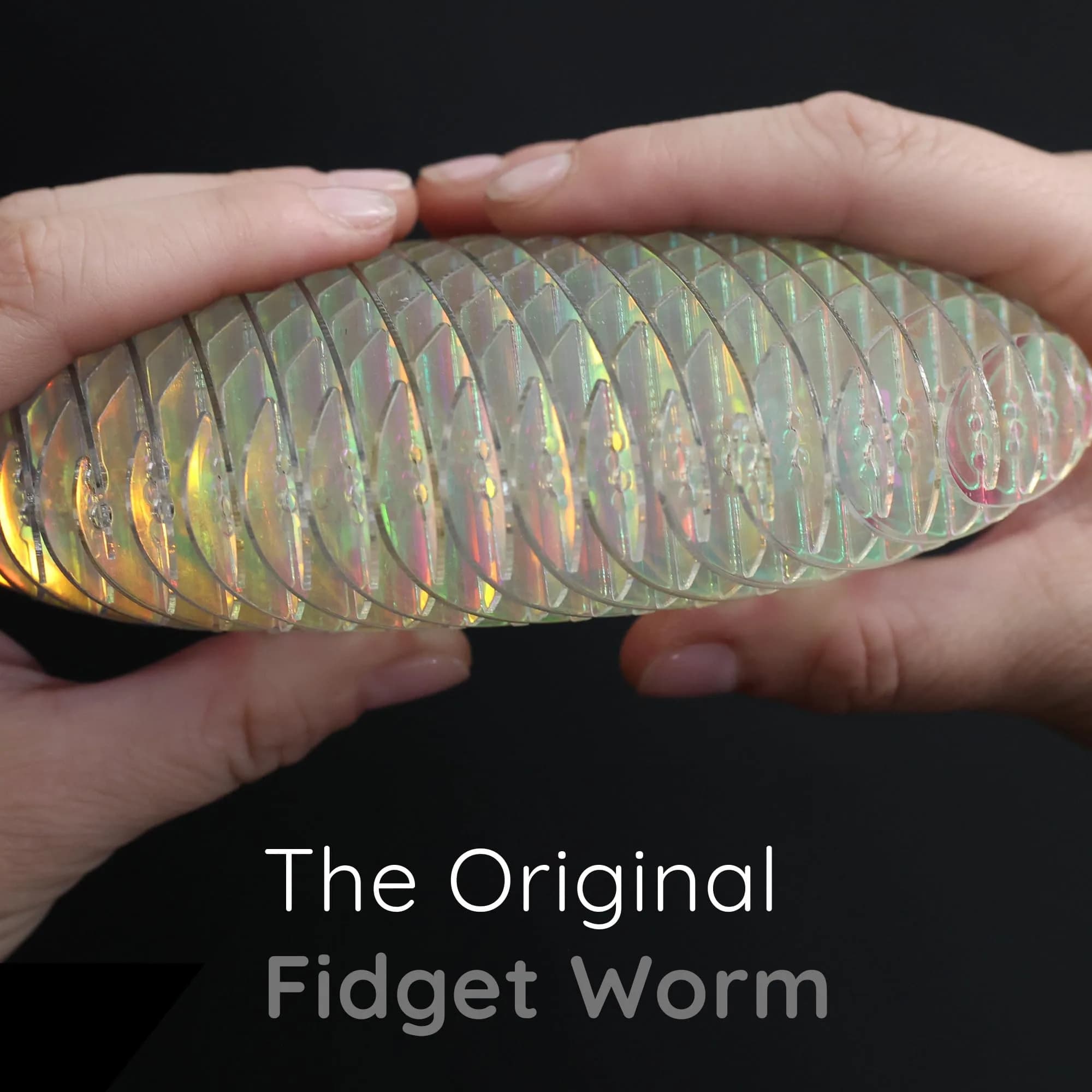 morf Worm 3D Sensory Figgy Fidget Toy, Large, 13.3 cm (5.24 inches) | Bend, Stretch & Wiggle for Focus - view 4