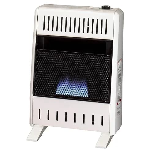ProCom Space Heater 10,000 BTU Natural Gas Ventless Blue Flame | Safe, Power Outage Ready (70-120 chars) thumbnail 1