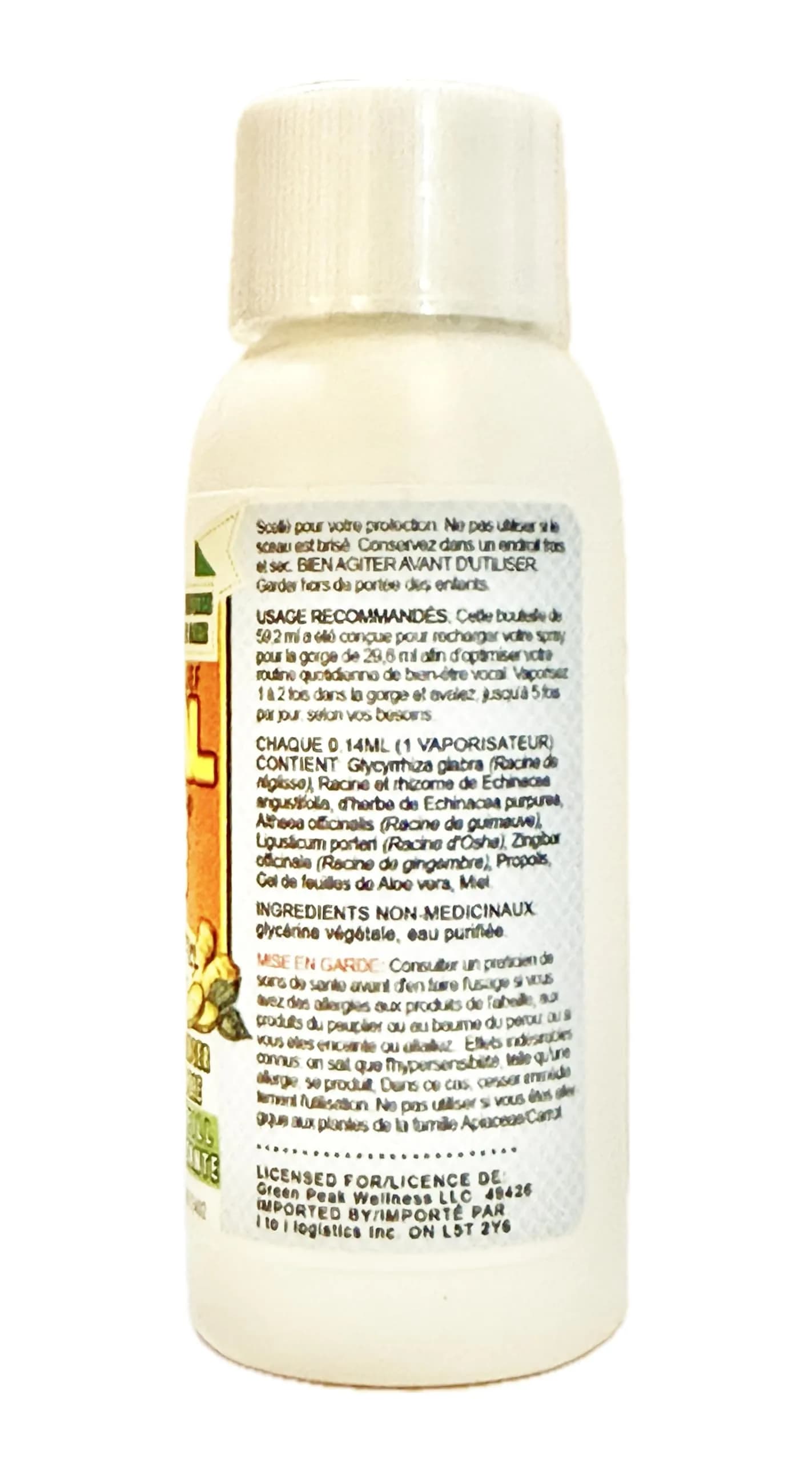Vocal Eze Natural 2 Fl Oz (Pack of 1) Throat Spray | Artist-Endorsed Herbal Remedy for Sore, Hoarse, Dry Throats - view 5