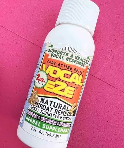 Vocal Eze Natural 2 Fl Oz (Pack of 1) Throat Spray | Artist-Endorsed Herbal Remedy for Sore, Hoarse, Dry Throats thumbnail 2
