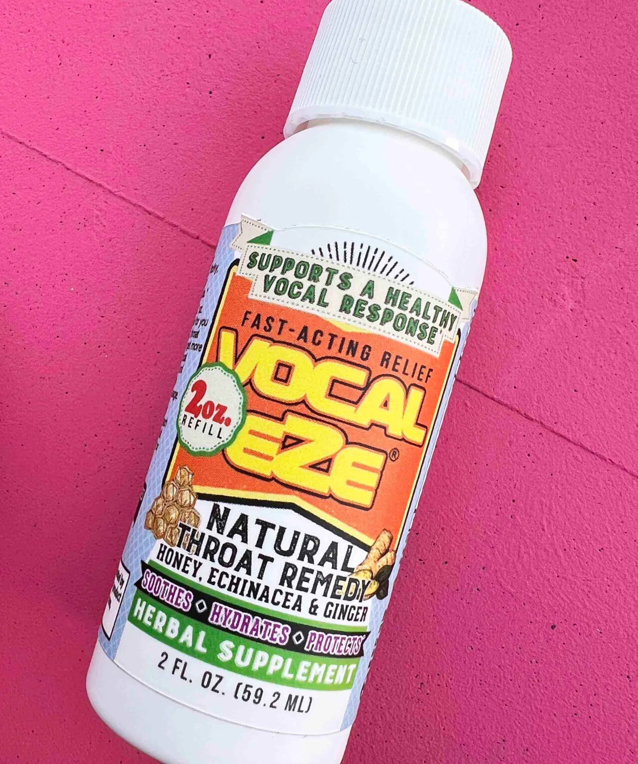 Vocal Eze Natural 2 Fl Oz (Pack of 1) Throat Spray | Artist-Endorsed Herbal Remedy for Sore, Hoarse, Dry Throats - view 2