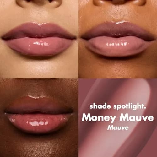 e.l.f. Glow Reviver Lip Oil, Tinted, Hydrating & Non-Sticky, Money Mauve | Sheer Glossy Lip Oil with Nourishing Oils thumbnail 3