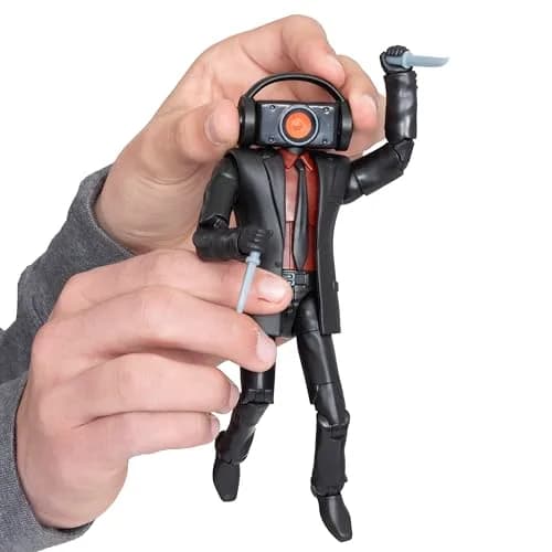 SKIBIDI TOILET Deluxe Cameraman Figure 15.24 cm (6 inch) | Officially Licensed Collectible Toy thumbnail 4