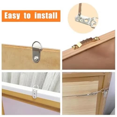 Dianrui 353PCS Picture Hanging Kit with Screws & Level | Stainless Steel Hardware Assortment thumbnail 3