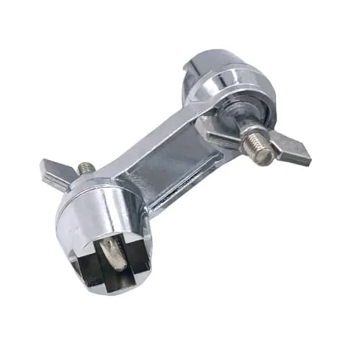 TUOREN Cymbal L-Arm with Compact Dual Drum Clamp 7.4inch Adjustable Cymbal Boom Holder for Drum Hardware thumbnail 4