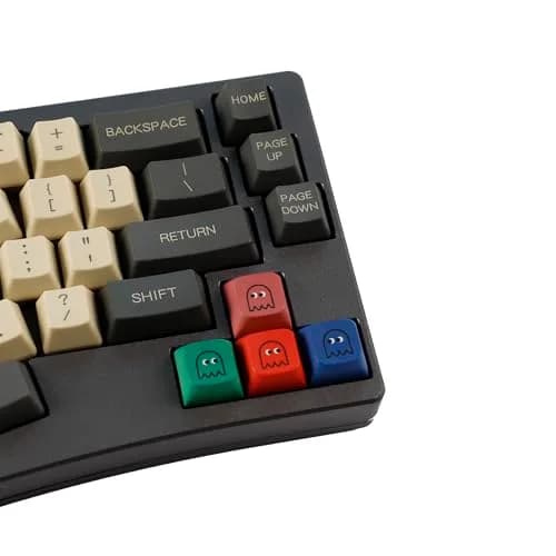 Mechkeeb ZDA Pacman 5 Keys Keycap Set | Custom Dye-Sublimation PBT for MX Mechanical Keyboards thumbnail 5