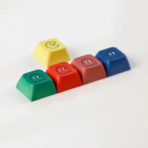 Mechkeeb ZDA Pacman 5 Keys Keycap Set | Custom Dye-Sublimation PBT for MX Mechanical Keyboards thumbnail 7