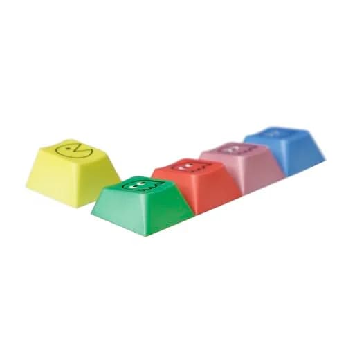 Mechkeeb Cherry Pacman 5-Key Dye-Sub PBT Keycap Set | Retro Gaming Style thumbnail 6