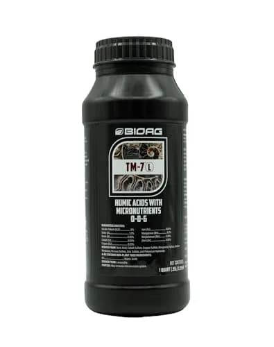 BioAg TM-7 L -32 fl oz | Humic Acid Fertilizer with Micronutrients for Plants thumbnail 1