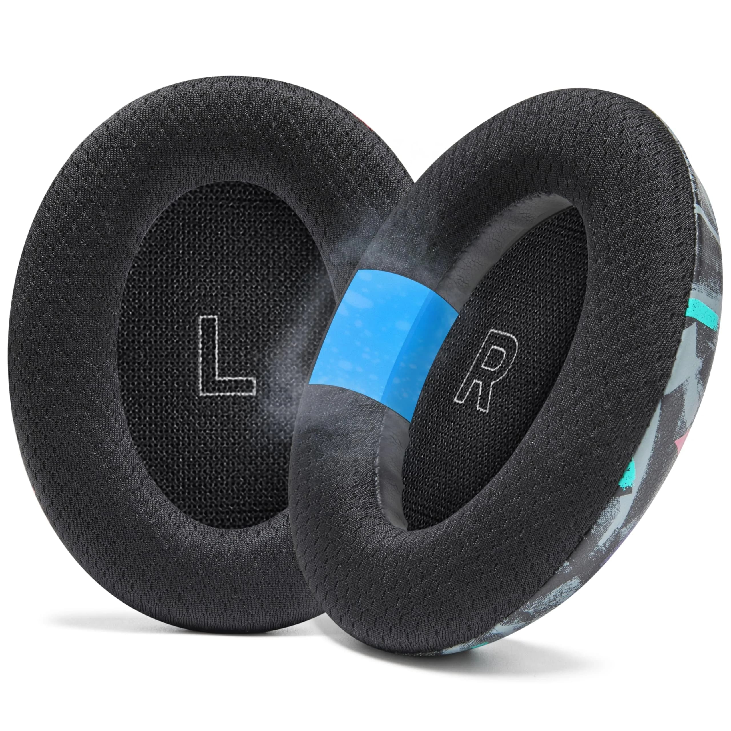 WC Freeze QC Ultra Cooling Gel Earpads for Bose QuietComfort Ultra Gen 1 & 2 | 2-Pack, 90's Black