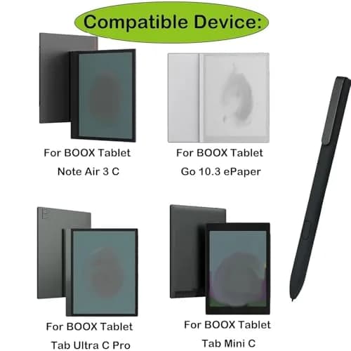 Peixiong Stylus Pen Compatible with BOOX Tablet Note Air 3 C 10.3" ePaper | High Precision, Ergonomic Design thumbnail 2