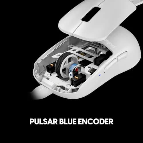 Pulsar Gaming Gears X2H Wired Gaming Mouse Medium White | High-Performance, Lightweight, 26000 DPI thumbnail 4