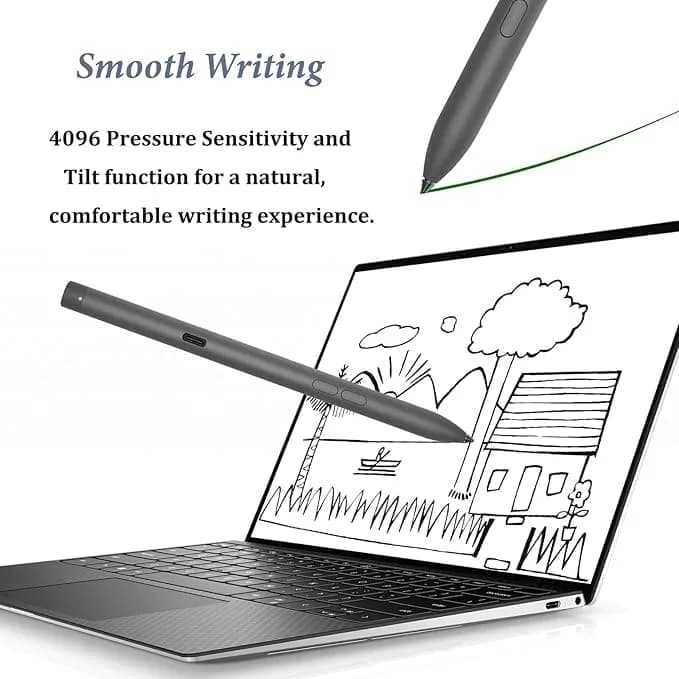 LiXiongBao Premier Rechargeable Active Pen PN7522W for Dell 2-in-1 Laptops | High Sensitivity, Bluetooth thumbnail 9