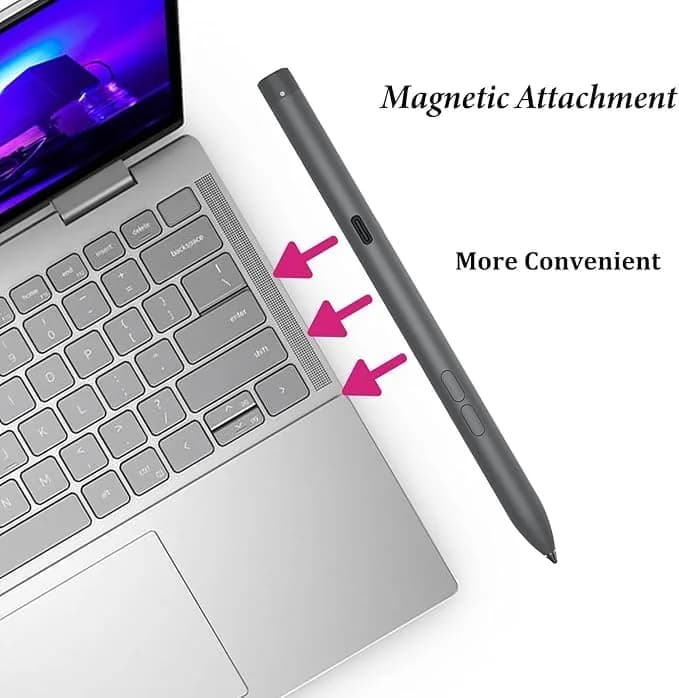 LiXiongBao Premier Rechargeable Active Pen PN7522W for Dell 2-in-1 Laptops | High Sensitivity, Bluetooth thumbnail 10